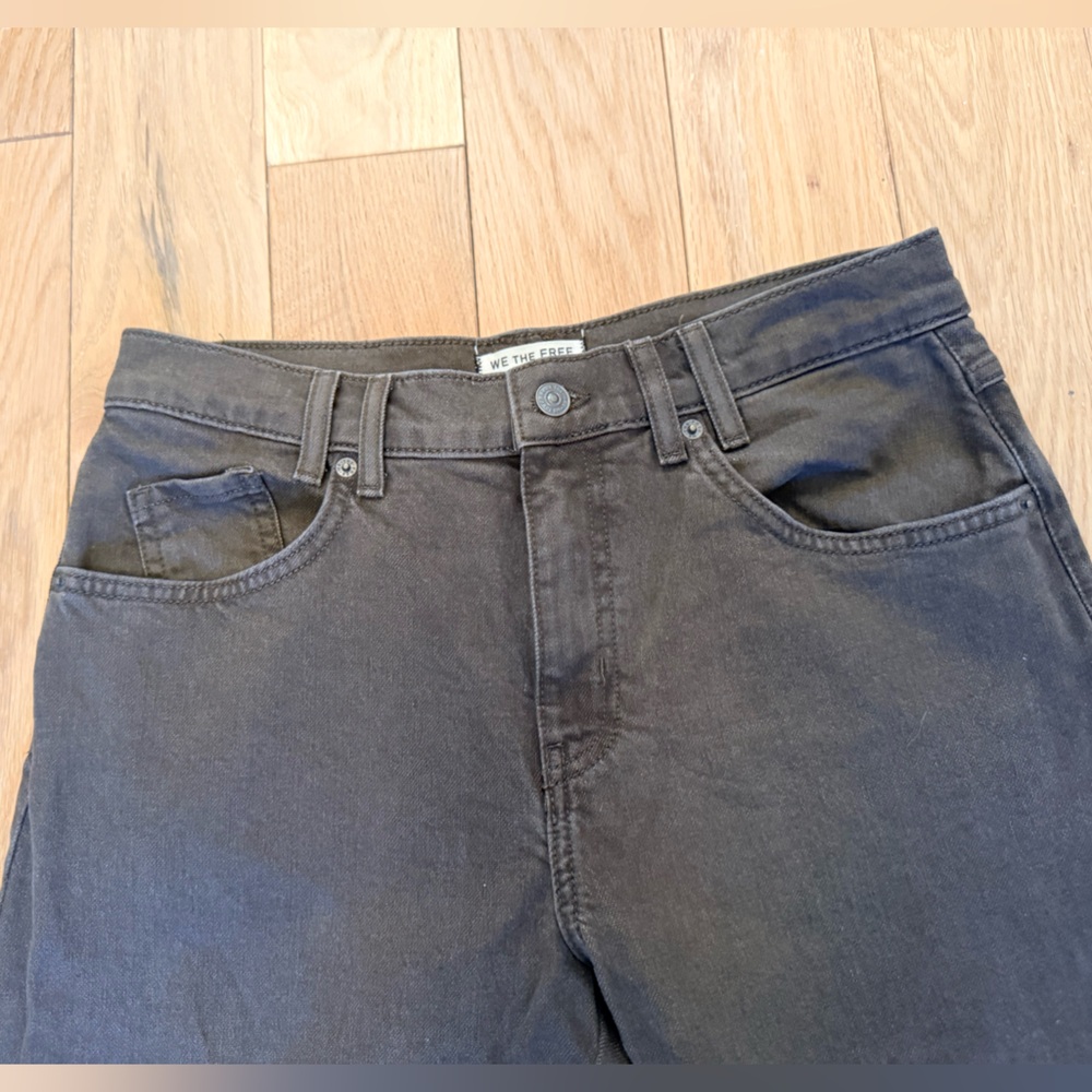 We The Free Risk Taker Straight Pant In Workwear (brown hue) - Picture 6 of 16